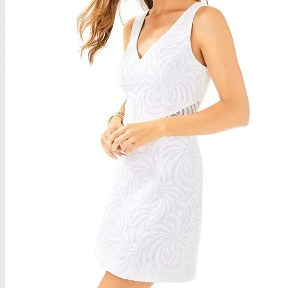 Lilly Pulitzer White Midi Dress - Picture 5 of 7
